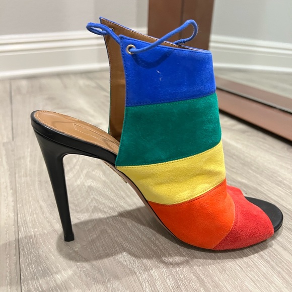 Aquazzura Shoes - RAINBOW 🌈 5X HOST PICK🌈 Aquazurra Heels Size 38.5